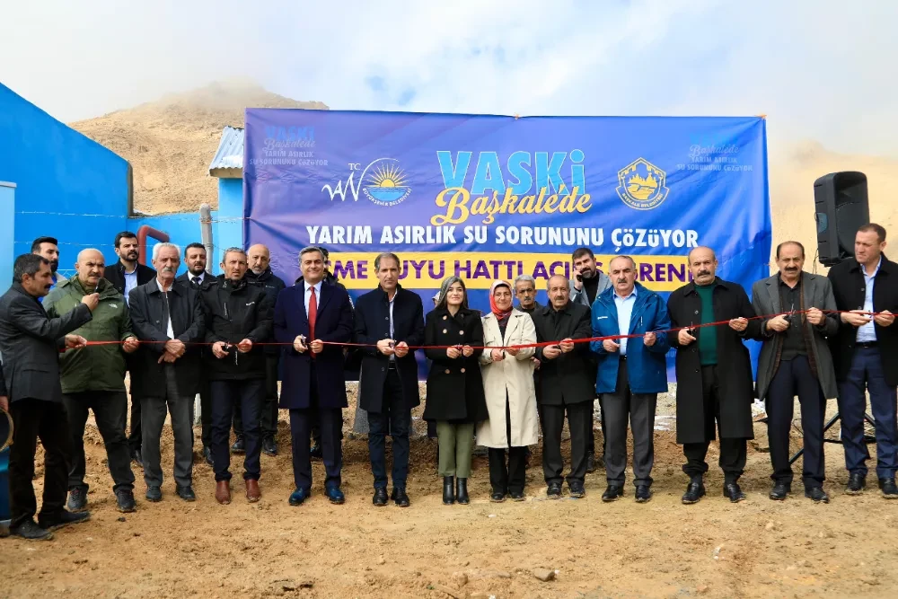 Başkale’de toplu açılış törenleri