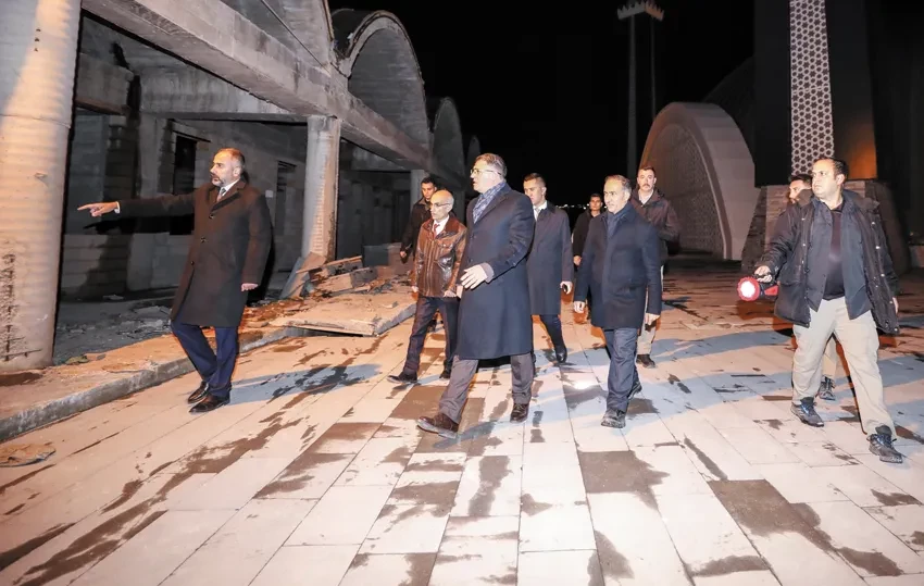 Tıbbiye Camii ibadete hazırlanıyor