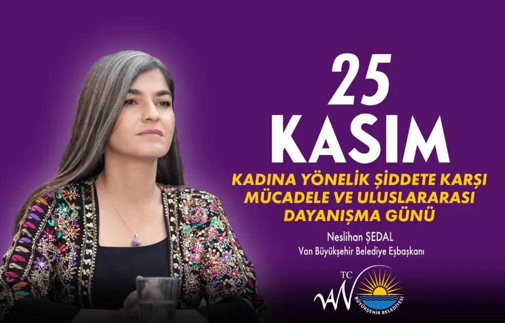 Eşbaşkan Şedal’in 25 Kasım mesajı: Sözümüz bitmedi, şiddeti birlikte durduracağız!