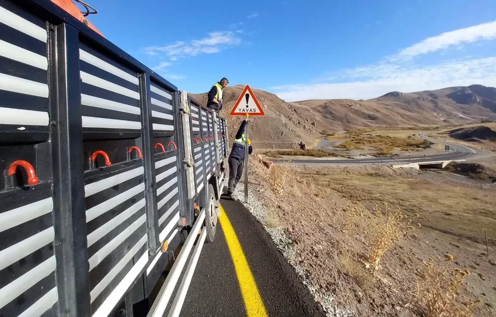 Asfaltlanan yollar yeni çehresine kavuşuyor