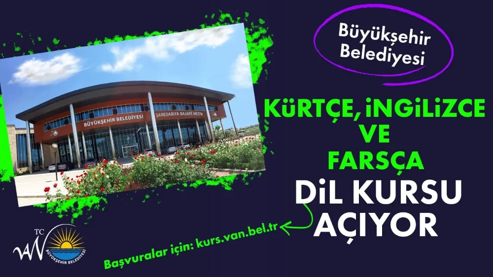 Büyükşehir Belediyesi Kürtçe, İngilizce ve Farsça dil kursu açıyor