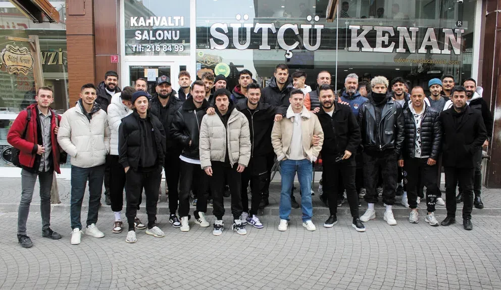 Sütçü Kenan, Vanspor kafilesini kahvaltıda ağırladı