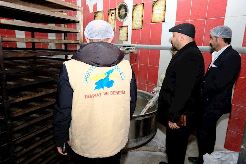 İPEKYOLU’NDA RAMAZAN AYI ÖNCESİ FIRINLAR DENETLENİYOR